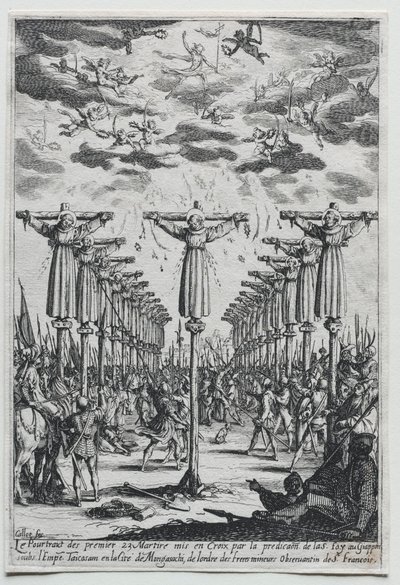 Les martyrs du Japon, XVIIe siècle - Jacques Callot