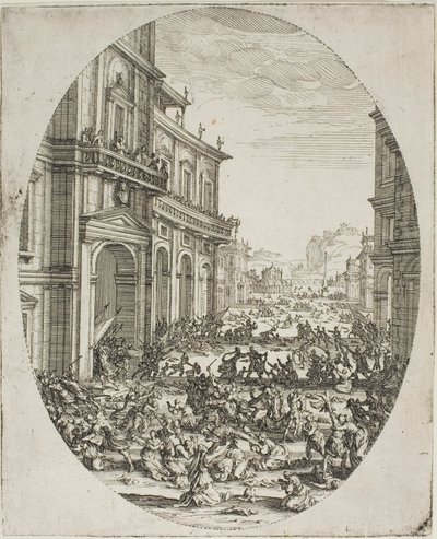 Le Massacre des Innocents (Deuxième planche) - Jacques Callot