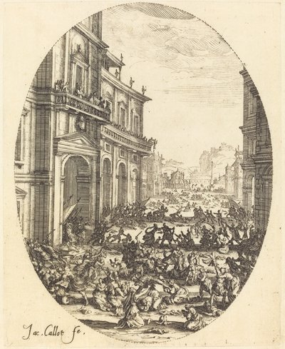 Le Massacre des Innocents, Deuxième Planche - Jacques Callot