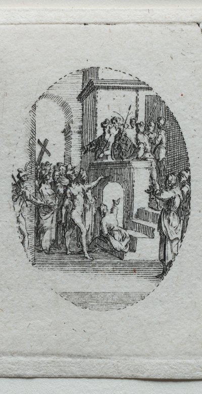 Les mystères de la Passion : Christ présenté au peuple - Jacques Callot