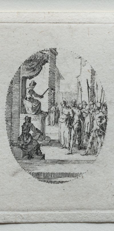 Les mystères de la Passion : Christ devant Pilate - Jacques Callot