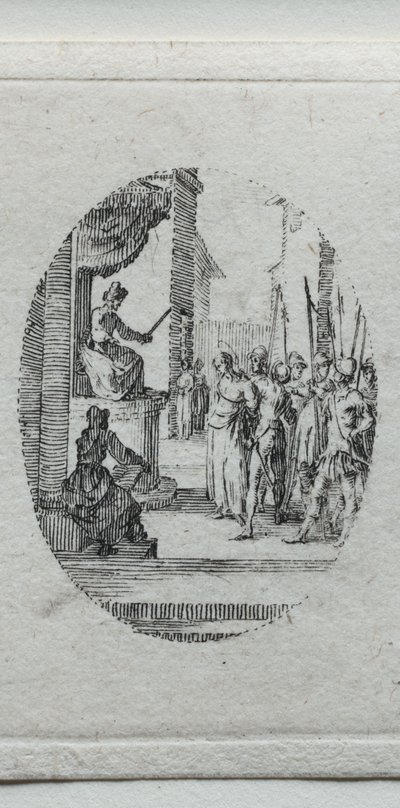 Les Mystères de la Passion : Le Christ devant Pilate - Jacques Callot