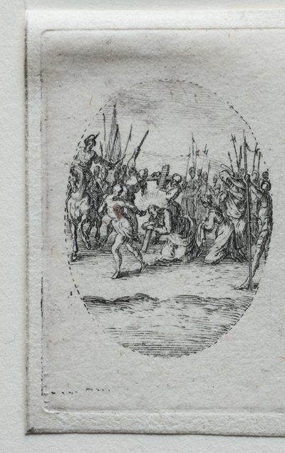Les Mystères de la Passion : Le Portement de Croix - Jacques Callot