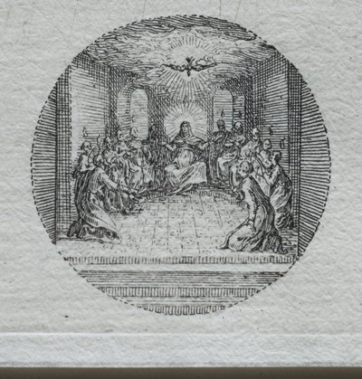 Les Mystères de la Passion: La Descente du Saint-Esprit - Jacques Callot