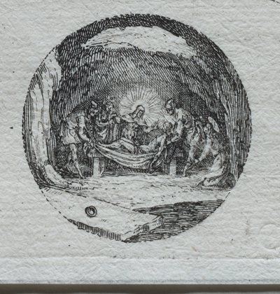 Les mystères de la Passion : La mise au tombeau - Jacques Callot