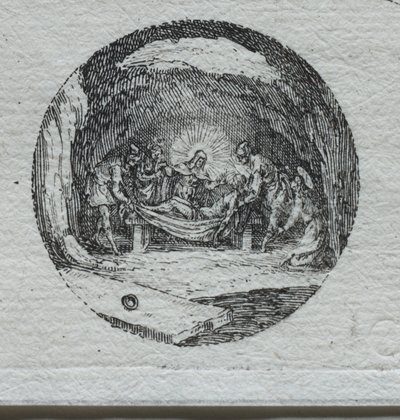 Les Mystères de la Passion : La Mise au Tombeau - Jacques Callot
