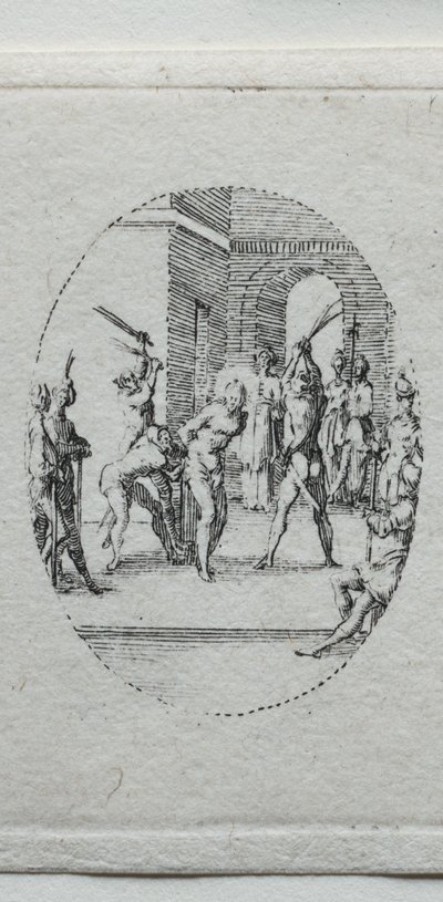 Les Mystères de la Passion : La Flagellation - Jacques Callot