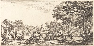 La vengeance des paysans - Jacques Callot