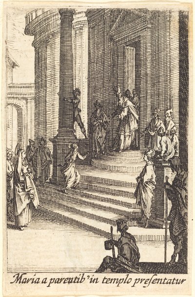 La présentation de la Vierge - Jacques Callot