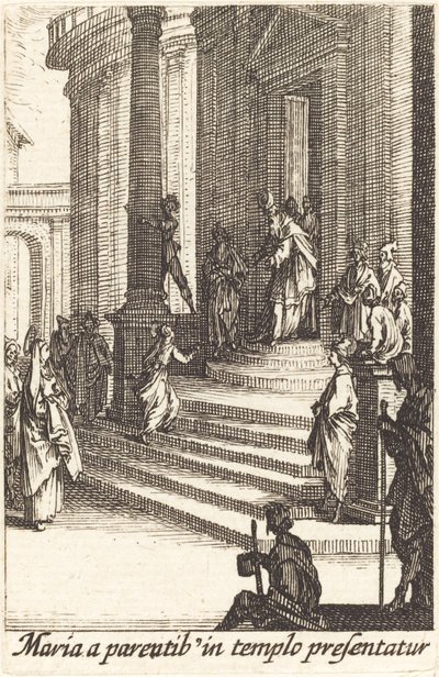 La Présentation de la Vierge - Jacques Callot