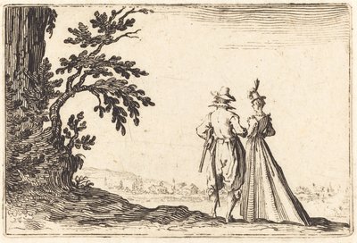 La promenade - Jacques Callot