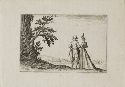 La Promenade, de Les Caprices - Jacques Callot
