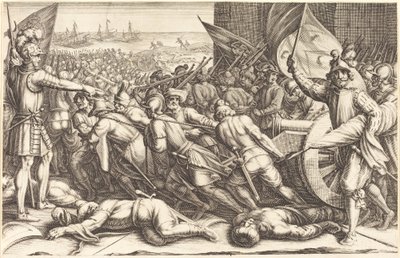 Le réembarquement des troupes - Jacques Callot