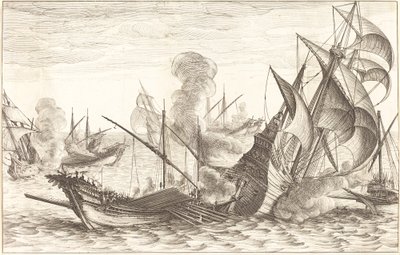 La Deuxième Bataille Navale - Jacques Callot