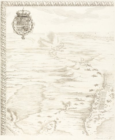 Le siège de Breda [plaque 1 de 6] - Jacques Callot