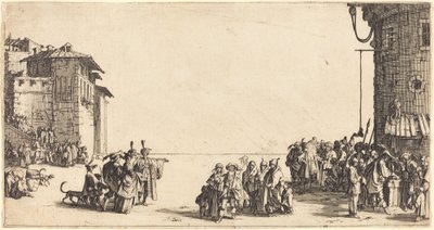 Le Marché aux esclaves - Jacques Callot