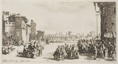 Le marché aux esclaves - Jacques Callot