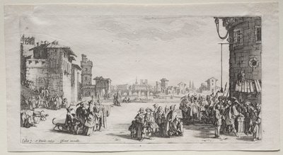 Le Marché aux Esclaves - Jacques Callot