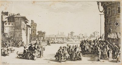 Le marché des esclaves - Jacques Callot