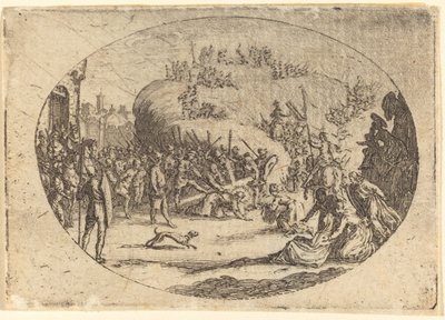 Le petit portement de croix - Jacques Callot