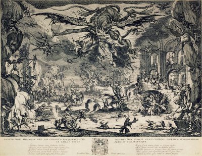 La Tentation de Saint Antoine, 1635 - Jacques Callot