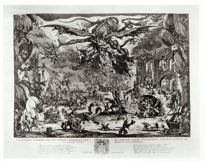 La Tentation de Saint Antoine, XVIIe siècle - Jacques Callot