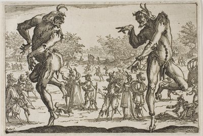 Les deux pantalons - Jacques Callot