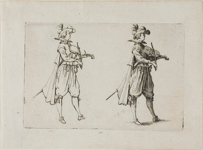 Le Violoniste, des Caprices - Jacques Callot