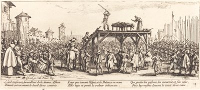 La Roue, vers 1633 - Jacques Callot
