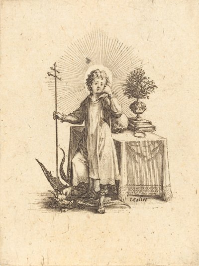 Le jeune Jésus - Jacques Callot