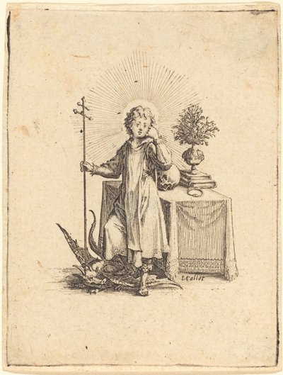 Le jeune Jésus - Jacques Callot