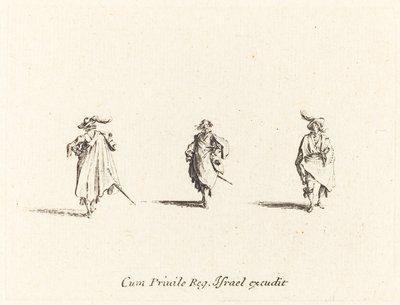Trois Gentilshommes - Jacques Callot