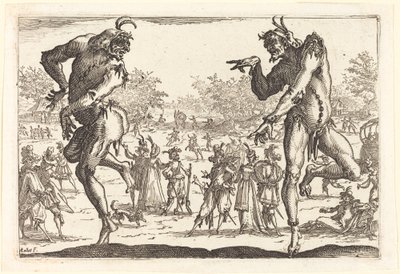 Deux Zanni - Jacques Callot