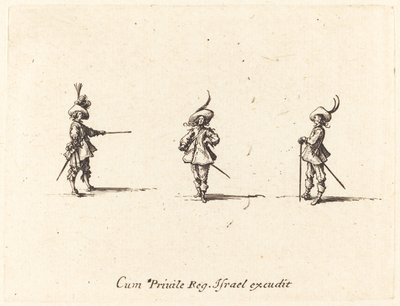 Exercice sans armes, 1634-1635 - Jacques Callot