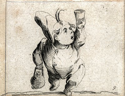Varie Figure Gobbi ... (gravure) - Jacques Callot