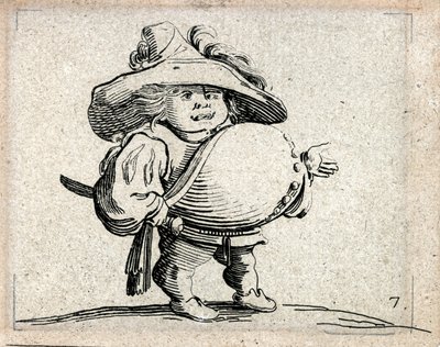 Varie Figure Gobbi ... (gravure) - Jacques Callot