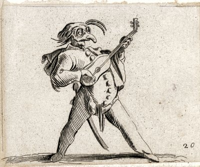 Varie Figure Gobbi ... (gravure) - Jacques Callot