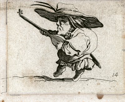 Varie Figure Gobbi ... (gravure) - Jacques Callot