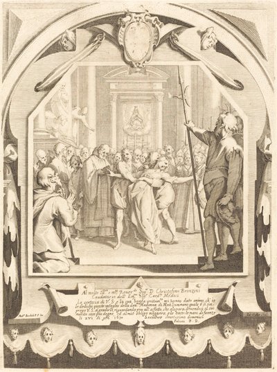 Les Possédés - Jacques Callot after Andrea Boscoli