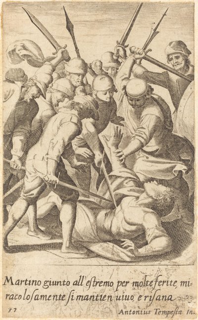 Martino - Jacques Callot after Antonio Tempesta