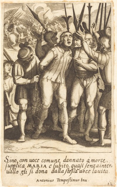 Sino - Jacques Callot after Antonio Tempesta