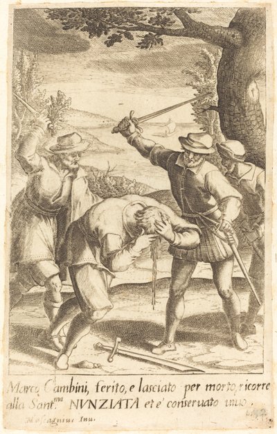 Marco Cambini - Jacques Callot after Donato Mascagni
