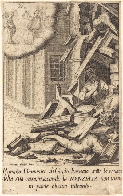 Domenico di Giusto - Jacques Callot after Matteo Rosselli