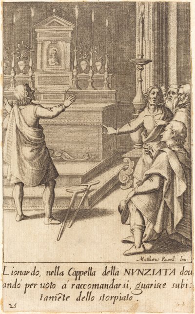 Lionardo - Jacques Callot after Matteo Rosselli