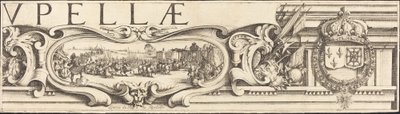 Le siège de La Rochelle [plaque 3 de 16; ensemble comprend 1952.8.97-112] - Jacques Callot and Abraham Bosse