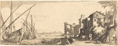 Le petit port - Jacques Callot or Follower of Jacques Callot