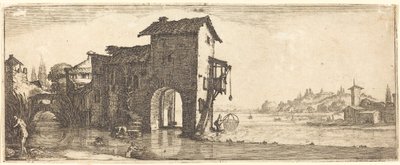 Le moulin à eau - Jacques Callot or Follower of Jacques Callot