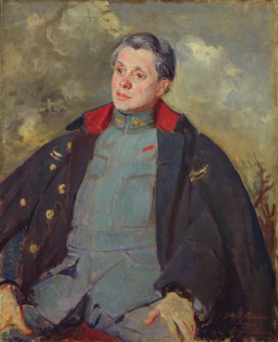 Joseph Paul-Boncour (1873-1972) en uniforme, 1916 - Jacques Emile Blanche