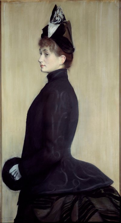 Portrait de Madame Wallet - Jacques Emile Blanche