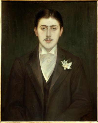Portrait de Marcel Proust (1871-1922), écrivain français. Peinture de Jacques-Émile Blanche (1861-1942) - Jacques Emile Blanche
